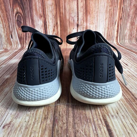 Crocs LITERIDE 360 PACER Womens Size 6 Blue Rubber Athletic Shoes Sneakers EUC - Picture 4 of 10